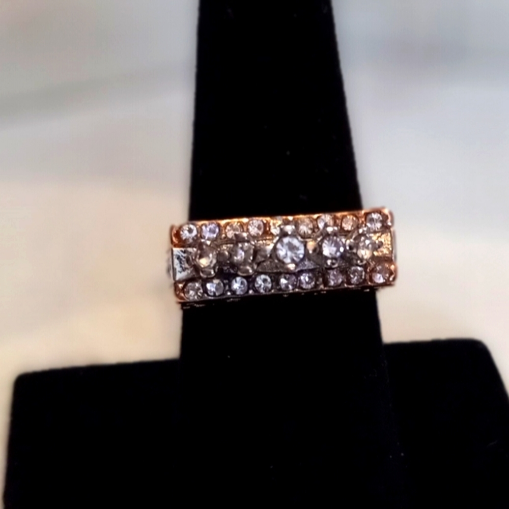 Unique CZ Ring